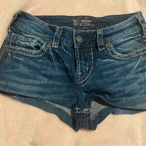 Silver jeans- shorts low rise